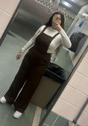 Cider Brown Corduroy Overalls thumbnail 1