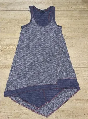 Anthropologie Left of Center Small Asymetrical Hem Sleeveless‎ Dress thumbnail 1