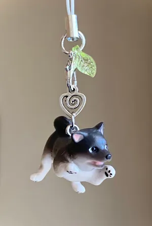 cute Japanese dog Shiba Inu phone charm/bag accessory/car display/strap🐶🌟 thumbnail 1