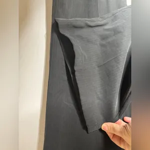 Paige Size 6 Black Faint Stripe Wide‎ Leg Dress Pants thumbnail 5