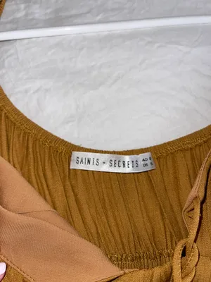 Mustard Yellow Sundress thumbnail 4