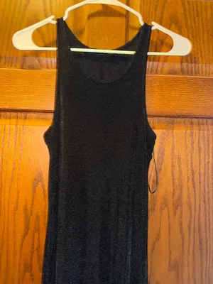 💜Lioness Black Metallic Knit Tank thumbnail 6
