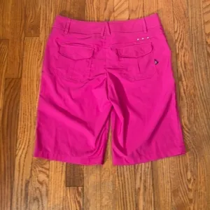 Nivo by Lanctot Womens Pink‎ Golf Shorts Performance Stretch Size 6 NWT thumbnail 2