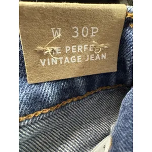 Madewell The Perfect Vintage Straight Jean Womens Size 30P NEW Jeans Whiskering thumbnail 8