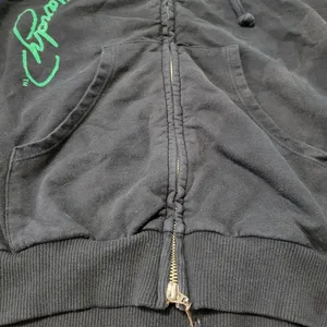 Y2k Vintage Ed Hardy Sweatshirt Small Zip Up Hoodie NYC Skull Eagle Snake Fading Faded Discoloration thumbnail 7