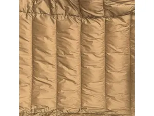 Abercrombie & Fitch Lightweight Packable Puffer Jacket Women’s Large Tan Hooded thumbnail 8