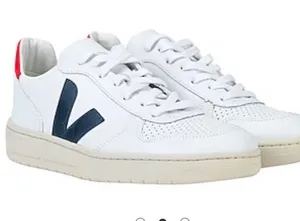 Veja V-10 Leather White Nautico Pekin thumbnail 1