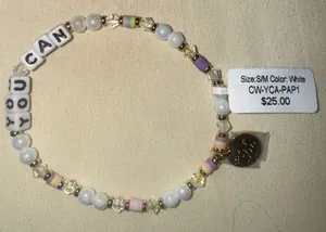 Little Words Project bracelet White thumbnail 3