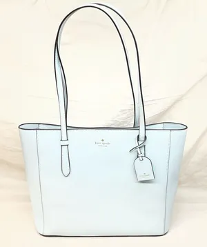 Kate Spade New York Schuyler Tote Bag - Light Blue (Saffiano PVC) thumbnail 1