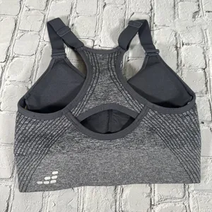 BCG Women’s Low Support Molded Cup Sports Bra size Small Grey Gray Removable Pad thumbnail 10