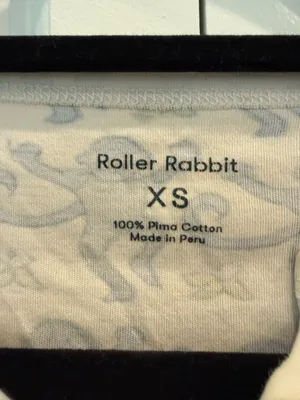 Roller Rabbit Monkey PJ Top thumbnail 4