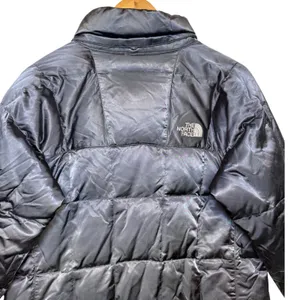 The North Face Womens 600 Fill Down Quilted Long Parka Puffer Jacket Black Small thumbnail 8