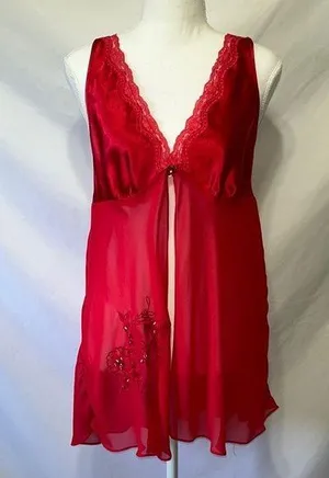 Secret Treasures Babydoll Lingerie thumbnail 1