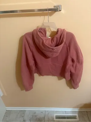 Lululemon Scuba Oversized Half-Zip Hoodie in Brier Rose thumbnail 6