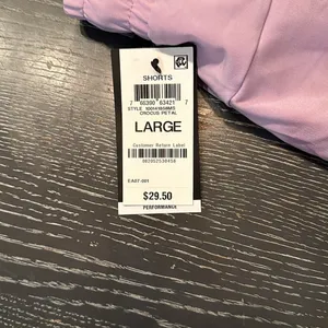 Ideology lightweight light purple shorts with liner NWT size large thumbnail 3