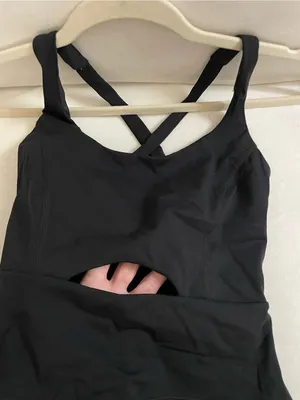 Free People Movement NWOT Righteous Runsie Black Romper Size XS thumbnail 6