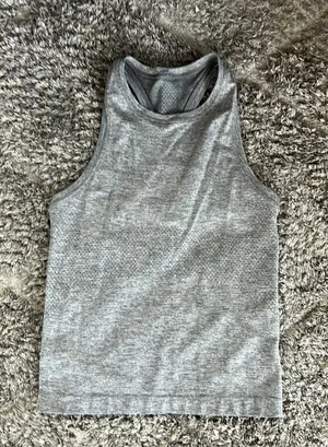 grey lululemon swiftly racerback tank top thumbnail 1