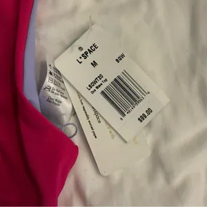 NWT L*Space One Wave Reversible Bikini Top thumbnail 5