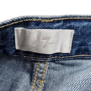 7 For All Mankind Easy Straight Floral Embroidered Denim Jeans Womens 26 thumbnail 3