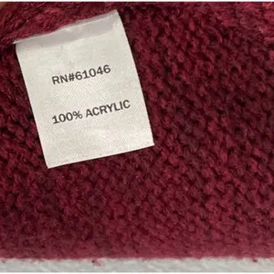 Y2K Vanity Bolero Sweater Vest Size Small Burgundy Cable Knit Sleeveless Dark thumbnail 6