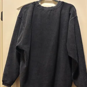 Moon Ryder Black Mineral Acid Wash 100% Cotton Pull Over Crew Sweatshirt thumbnail 6