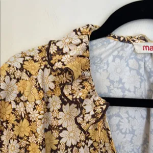 Floral Yellow Dress Size M thumbnail 3