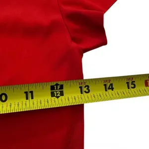 Aerie Womens Red Short Sleeve Mesh Back Cropped Activewear T-Shirt | 0112 thumbnail 5