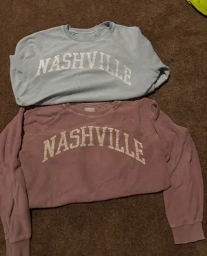 Altar'd State Nashville Pullover Sweatshirts Dusty Mauve thumbnail 1