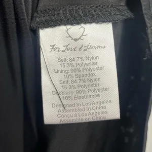 For Love & Lemons Black Blue Lave Lyla Open‎ Back Short Sleeve Mini Dress thumbnail 6