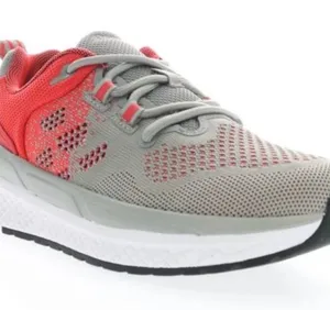 Propet Women's Gray and Coral Athletic Running Shoe thumbnail 1