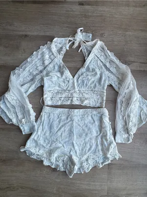 Free People Prairie Dawn Set Cottagecore Sz 6 thumbnail 2