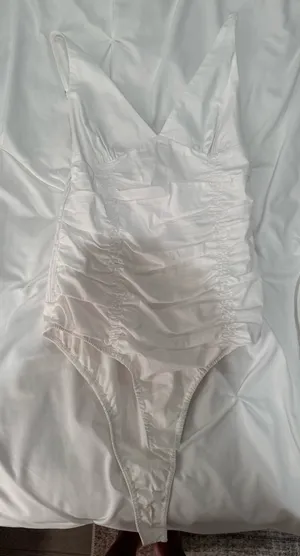 ZARA Bodysuit White thumbnail 1