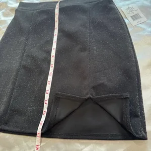 Live to be spoiled Sparkly Mini Skirt Y2K 2000s Going Out Glamorous Pencil Bodycon Elevated Basic thumbnail 8