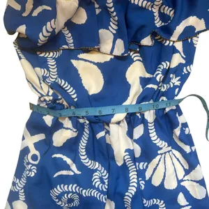 Lilly Pulitzer Dock Hopper Caldwell Dress Strapless Hi-Lo Nautical Summer Size S thumbnail 7