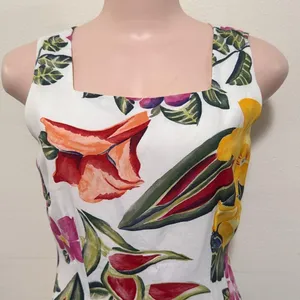 rabbit rabbit rabbit Designs Floral Sleeveless Dress - Multicolor rayon size 6 thumbnail 2