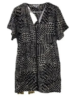 Tramp Puffy Sleeve Mini Dress(Size Small) Black thumbnail 1