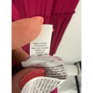 Chico’s NWT Pleated Tiered Maxi Dress Orchid Pink Flowy Boho Size 1 (8/10) thumbnail 10