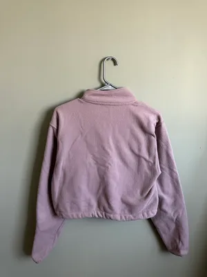 Forever 21 Cropped Quarter-Zip thumbnail 4