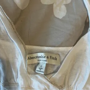 Abercrombie & Fitch white Tank Top thumbnail 3