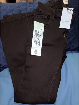 black boot cut jeans low rise Brown Size M thumbnail 1