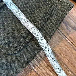 Kensie wool blend tweed popcorn knit sleeve blazer m thumbnail 7