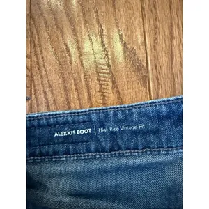 Ag Adriano Goldshmied Alexxis Boot high rise vintage flare jean size 27 thumbnail 6