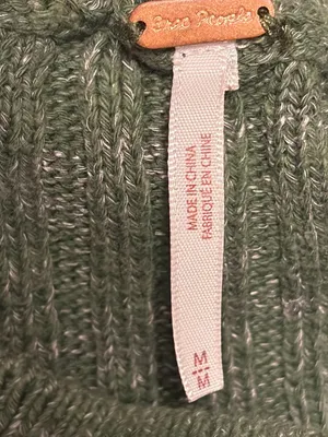 Free People better days midi skirt ribbed knit green size medium bohemian fall thumbnail 10