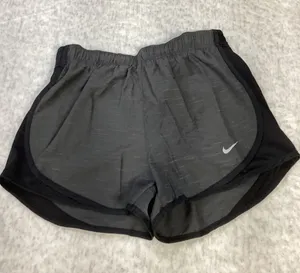 Nike Dri-FIT Womens Running Shorts‎ Gray Black DB4487-083 Size XS NEW thumbnail 1