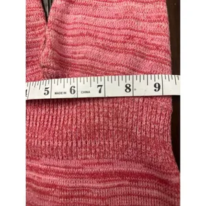 $320 Asta Resort Fifi Mini Dress pink knit S thumbnail 5