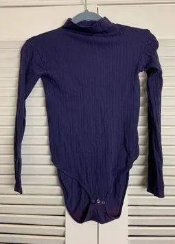 MD Victoria Secret purple snap body suit thumbnail 1