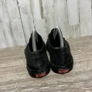 Vans Authentic Black Canvas Skate Shoes Unisex Men's 5.5/Women's‎ 7 Casual thumbnail 2