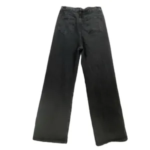 DAZY Black Washed Denim High Waist Wide Leg Baggy Jeans Size XL thumbnail 2