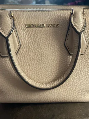 Michael Kors Leather Purse Satchel - Light pink thumbnail 2