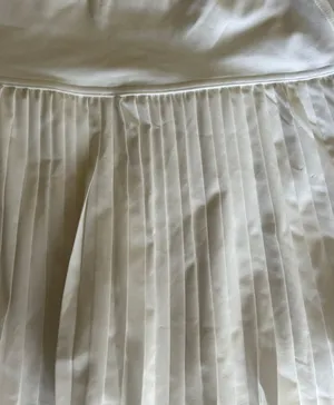 White Tennis Skirt Medium NWOT thumbnail 3